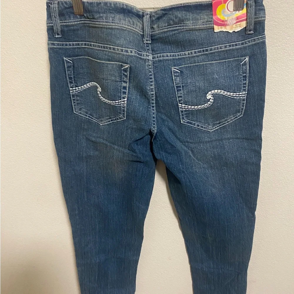 OP Women's Blue Denim Skinny‎ Jeans Size 9 Juniors